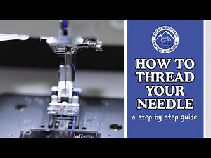 How To Thread A Needle | Sewing Machine Tutorial