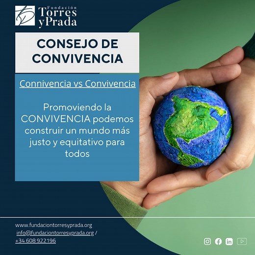 #consejodeconvivencia Connivencia y convivencia son dos conceptos que, aunque suenen similares, tienen un significado y connotaciones muy diferentes. Ambas palabras reflejan interacciones entre personas, pero su significado y sus efectos en las dinámicas sociales son bastante distinto. Es importante conocer estos conceptos y tratar de comprender sus diferencias y el impacto que tienen en nuestras relaciones que puede ser enriquecedor en un caso y generar conflicto y malestar en el otro. La conni