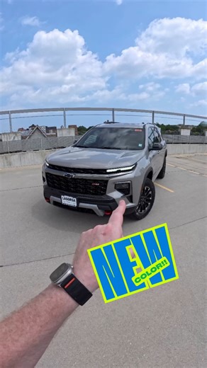 NEW COLOR, FIRST LOOK!! Check it out, here is the 2026 Chevrolet Traverse Z71 in its NEW COLOR called SANDSTONE GRAY! What do you think?! (Spotted this at my friends LaSorsa Chevrolet , in the Bronx, New York!) #chevy #chevrolet #traverse #chevytraverse #chevrolettraverse #2026traverse #traversez71 #tahoe #suburban #z71 #sandstonegray #bronx #newyork | General Motors Jeff