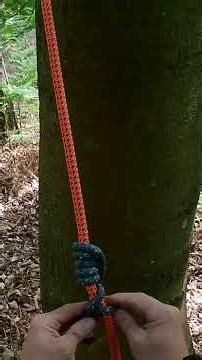 HOW TO TIE THE VT KNOT! #treework #arblife #knottutorial