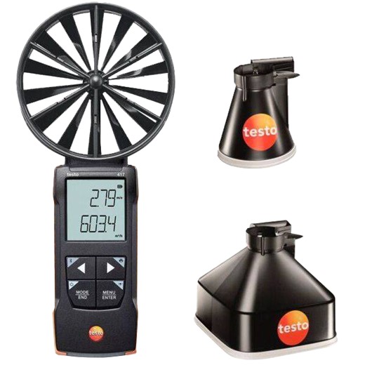 Testo 417 Vane Anemometer - 1