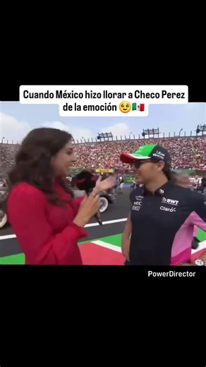 1K views · 59K reactions | UN MOMENTO MUY EMOTIVO凉 Como olvidar cuando en el Gran Premio de México 2019, Checo Perez se conmovió por todo el apoyo del público y casi se rompe en plena entrevista. | Adicción Fórmula 1 | Facebook