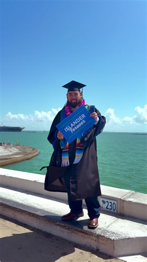 Summer 2025 commencement radiated with the golden glow of success! 🤩🌟 #TAMUCC #IslanderForever | Texas A&M University-Corpus Christi
