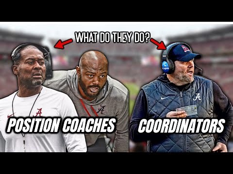 What Exactly Do Football Position Coaches Do vs Coordinators?