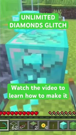 Dupe Glitch Minecraft: UNLIMITED DIAMONDS