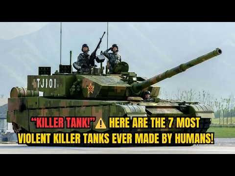 7 DEADLIEST TANKS IN THE WORLD! The Unstoppable War Machine!