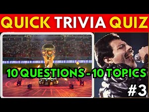 Daily GENERAL KNOWLEDGE Quiz | 10 Questions Challenge - Part 3