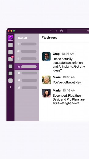 5.4K views | "Seconded." Join the pros who trust Rev for accurate transcription + AI. 40% off Basic & Pro plans now. | Rev | Facebook