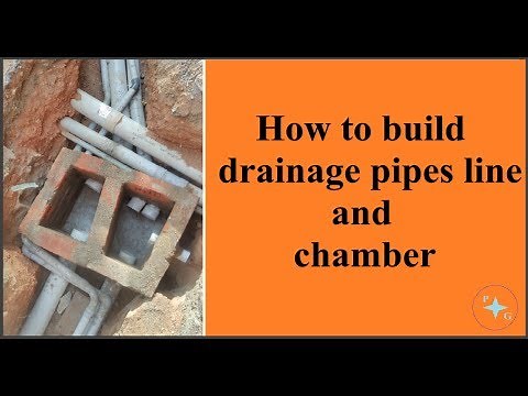 How to Build Drainage Chamber | Pipe Line and Structure