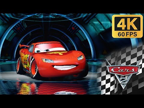 Lightning McQueen racing in Imperial Tour - Cars 2: The Video Game