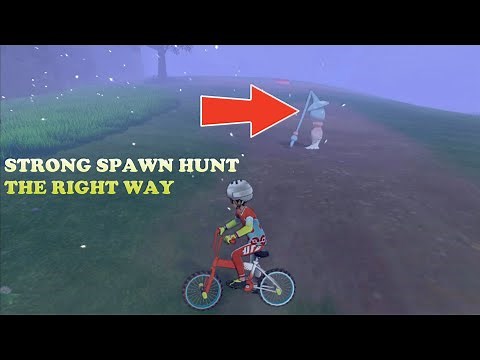 How to Properly Shiny Hunt Strong Spawn Overworld Encounters in Pokemon Sword and Shield