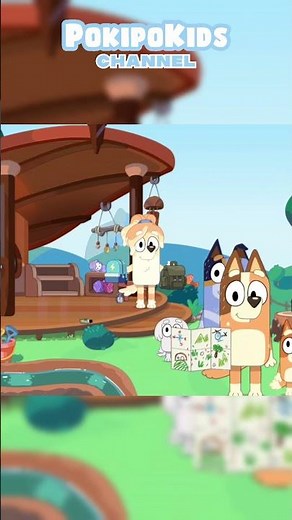 Bluey Let's Play 🐶 Explore Playground with Friends - Bluey & Bingo's Outdoor Fun | Fun Kids Gameplay