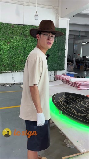 The perfect sign for our homie.😻✨Light up your shop and life!😍🥳🆙🎊Send your logo design and size to our email address: 📧tony@lcsign.com or our WhatsApp 📞: 86 18122415614 #ledlight #customsigns #acrilicy #signagedesign #billboard #signshop #signage #advertising #channelletter #company #factory #business #samples #rgb #colorful