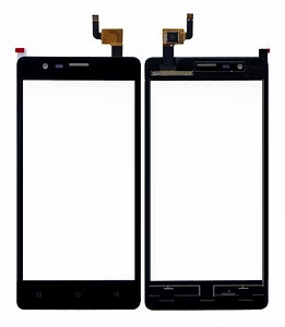 Touch Screen Digitizer for Intex Aqua Lions 2 - Black