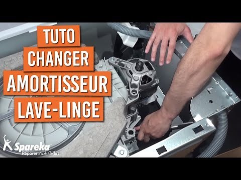 Comment changer amortisseurs d'une machine à laver ?