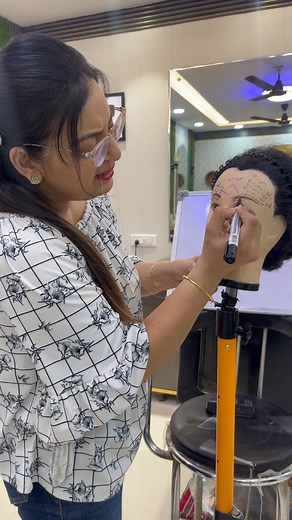 34K views · 2.3K reactions | Eyebrow Threading mein Thread ko kaise Gumate Hain. . . . @amita_makeover_ #amitagill #thread #reels #instagood | Amita Gill | Facebook