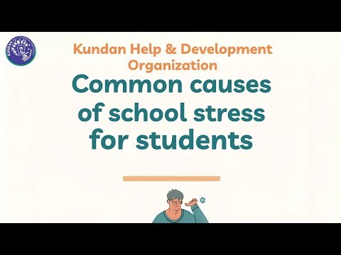 Common causes of school stress for students