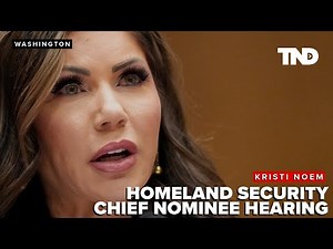 Top moments from Kristi Noem's hearing for Homeland Security chief