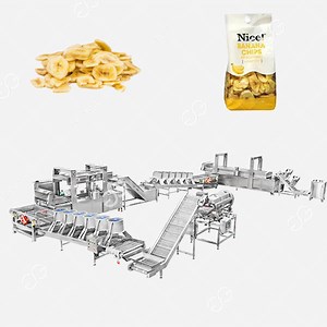 Customizable Fully Automatic Banana Chips Making Machine Plant