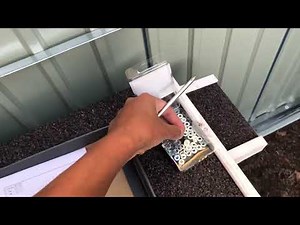 Outsunny 11’ by 9’ Steel Outdoor Garden Shed Video 39