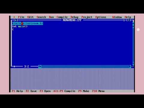 Tutorial on how to create a c++ program that will display "Hello World".