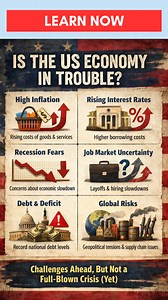 Is the US economy in trouble? The short answer is: not in collapse, but under real pressure. The US economy is experiencing slower growth, higher costs, and structural changes that affect how people experience it day to day. Many people ask if the US economy is in trouble because prices remain high, debt headlines dominate the news, and economic optimism feels lower than in the past. When everyday expenses rise faster than incomes, it creates the sense that something is deeply wrong. What’s ofte