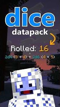 Mojo's Minecraft Dice Roller Datapack