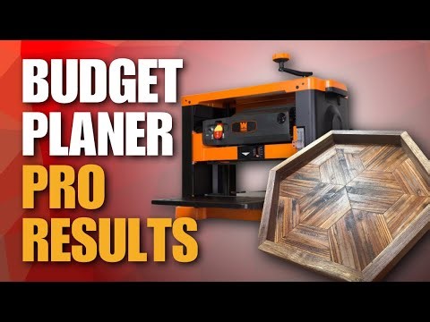 WEN PL1326 Benchtop Planer Review: Cedar Tray with a Walnut Frame. See the Results!