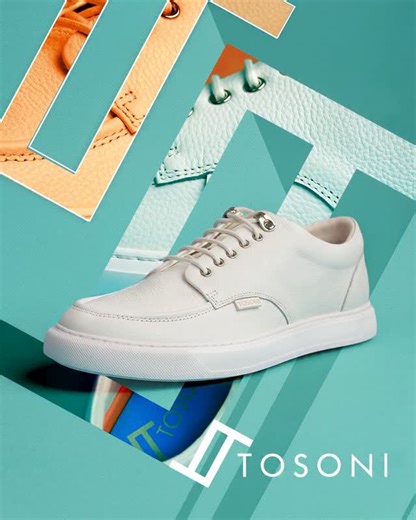The best relationships are built on quality, trust, and timeless style. Our Tosoni sneaker is crafted from premium leather and finished with considered detail, for those who value true craftsmanship and comfort. Is this your everyday pair or your statement pair? Available at Spitz stores. #Tosoni #Spitzstyle | Spitz Shoes