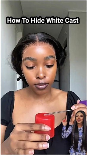 How to Hide White Cast with Melting Spray | Seamless Hairline Hack