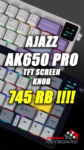Upgrade Setup Anda dengan Keyboard Mekanik AJAZZ AK650 PRO!