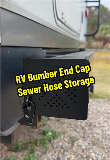 If you’ve ever lost a sewer hose cap on the road… you know the pain.Most RV bumpers come with cheap plastic end caps that crack, warp, or pop off over time.This is the upgrade those bumpers actually need.These aluminum RV bumper end caps slide on, lock down tight,and stay put through rain, heat, and highway miles.Smaller vent holes help reduce moisture and odor，while keeping bugs and debris out of your storage tube.Simple install. Solid feel.One less RV problem to worry about.#NewYearNewMe #safo
