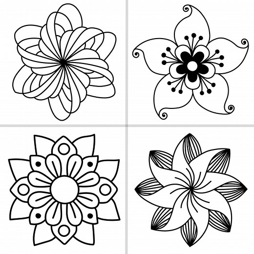 3.6K reactions · 770 shares | Muy lindos dibujos !! Aprende a dibujar hermosos dibujos de flores y rosas paso a paso drawing tutorials - Drawing for beginners 殺 #drawing #draw #howtodraw #learntodraw #sketch #skechbook #coloringpage #cartoon #viral #flowers #rose #rosa #flores #cute #beautiful #reels #mandala | Hamdego Art | Facebook