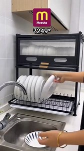 Comment for link 😍🖇️ dish drain rack #dishdrainrack #kitchenorganizer #reels #reelsvideo #reelsviral #product #besthomegadgets #trending #gadgets | 24SevenGadget