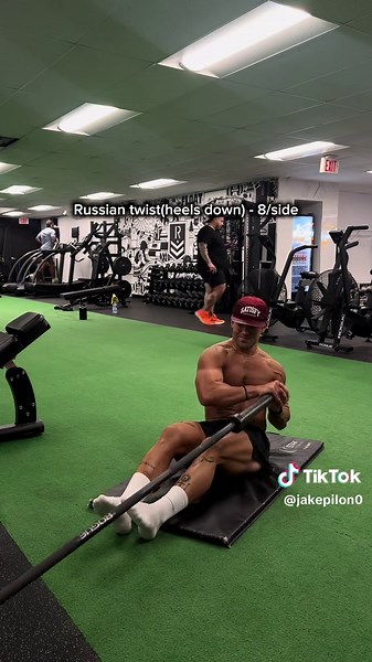 Core Workout: 4-Round Routine for Overhead Situps & Russian Twists