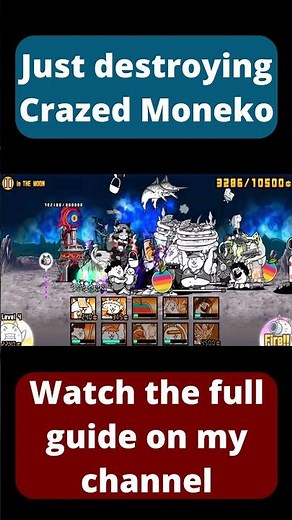 This is how to beat Crazed Moneko in The Battle Cats.