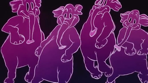 【童年阴影】Dumbo小飞象-Pink Elephant 1080p-南普枫-串-哔哩哔哩视频