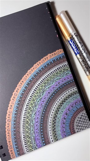 Unique Mandala Pattern For Beginners🌸🎀