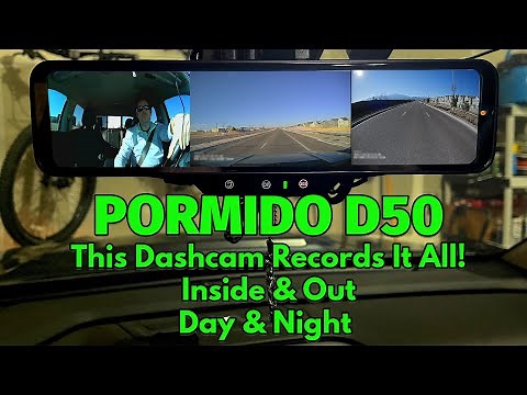 PORMIDO D50 Triple Mirror Dash Camera - Review