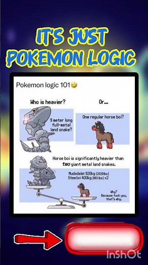 it's just pokemon logic 😅#pokemon #memes