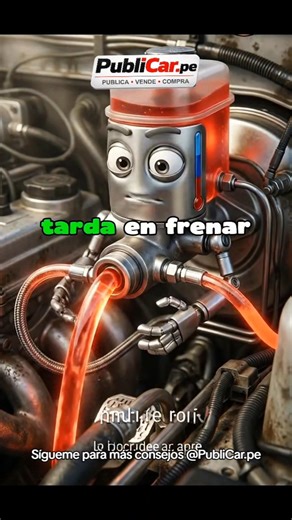 ¡Ojo con la bomba de freno!La bomba de freno es clave para tu seguridad. @PubliCar.pe