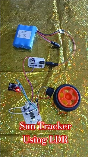 Solar Tracking System ☀️ | LDR Based Sun Direction Follower | DIY Project #shorts