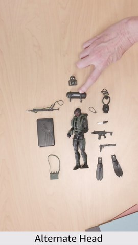 Amazon.com: G.I. Joe Classified Series 60th Anniversary Action Sailor - Recon Diver, Collectible 6-Inch Action Figure with 17 Accessories : Toys & Games