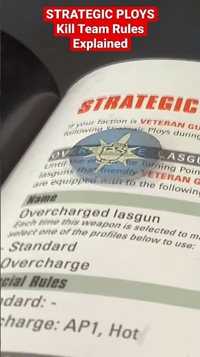 HOW TO USE STRATEGIC PLOYS - Kill Team Rules Explained - RULE 14