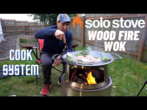 Solo Stove Wok Wood Fire System | Best Way To Cook Your Stir Fry on a Firepit Camping & Overlanding