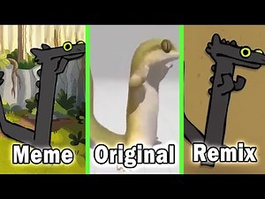 Toothless dancing Original VS Meme VS Remix / Toothless dancing meme