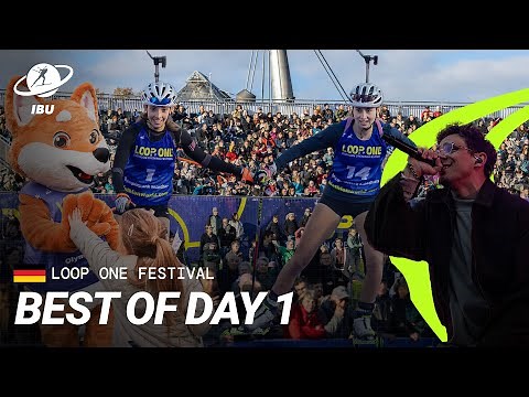 Loop One Festival Day 1: Biathlon, Music & Fun Take Over Munich! 🎯🎶