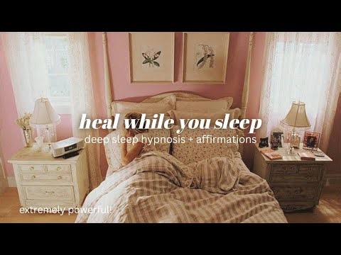 Heal Your Body While You Sleep 🌙 Deep Sleep Meditation to Soothe Anxiety