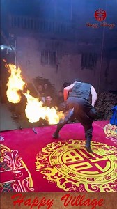 Amazing Fire Breathing Performance #FireShow #Performance