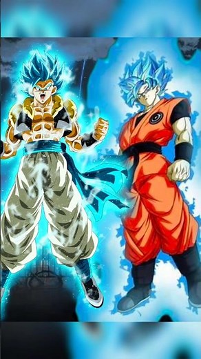 Gogeta All Forms vs CC Goku Universal Blue #goku #dragonball #gogeta #anime